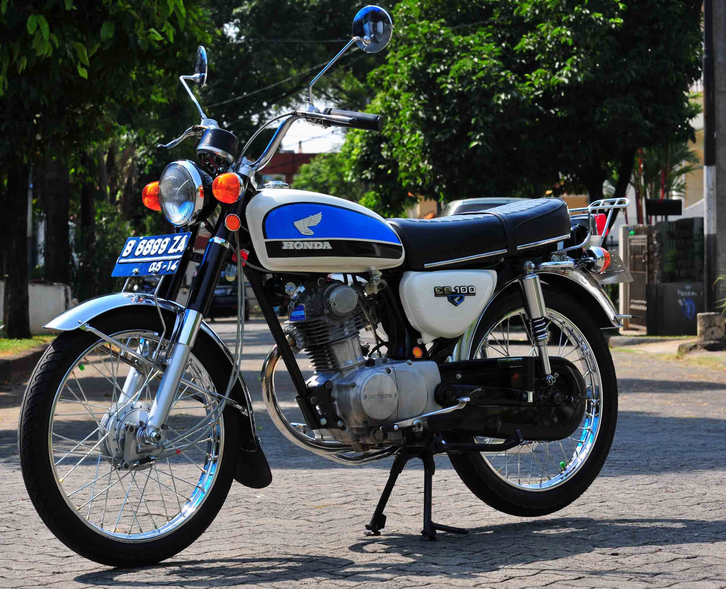 1973 Honda CB 100 Restored Khakim Blog